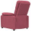 VidaXL vidaXL Massagesessel Weinrot Stoff 5