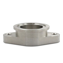 44mm MVS V Band Wastegate Flange Adapter Kit Car 2 Bolt Turbo Flange Manifold Accessories Car Accessories
