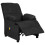 VidaXL vidaXL Massagesessel Schwarz Mikrofasergewebe 3