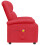 VidaXL vidaXL Massagesessel Rot Kunstleder 4