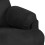 VidaXL vidaXL Massagesessel Schwarz Mikrofasergewebe 6