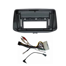 Auto Dash Mount Installatie 9 Inch Dubbele 2 Din DVD GPS MP5 Frame Trim Kit Paneel voor I30 PD 2017-2021