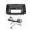Car Dash Mount Installation 9 Inch Double 2 Din DVD GPS MP5 Frame Trim Kit Panel for  I30   PD 2017-2021 1