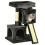 Cat Tree for Indoor Cats 81cm Cat Scratching Post Scratch Board Kitten Tower Climbing Frame Black 1