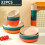Black Wheat Straw Tableware Set Plates Bowls Cups 16 or 32 1
