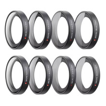 For GO Ultra Micro Lens 8-Pack Ultra-Clear Replacement Lenses Professional Scratch-Resistant HD Glass Filters