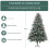 Artificial Christmas Tree 5FT with Pine Cones Berries and 2