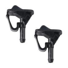 2Pezzi Ugello Spruzzatore di Liquido Lavavetri Anteriore 55156728AB per 2006-2012