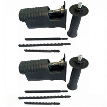 Adaptateur de Scie Alternative Accessoire de Perceuse Électrique Convertisseur Portable pour Découpe de Métal, Plastique, Bois
