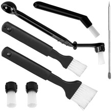 Ensemble de 7 Brosses de Nettoyage, Brosse Pratique pour Nettoyer la Machine à Café, Le Moulin à Café et Autres Accessoires de Cuisine à Domicile