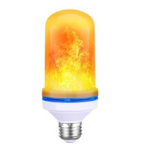 LED Dynamic Flame Effect Light E27 E26 B22 E14 Lamp Decorative Light for Bar Hotel Restaurant Party B