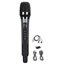 H20 Microphone with Sound Card Effects All-in-One Microphone Reverb Connecting Cell Phone for Podcast Equipment Live