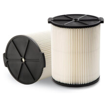 2er-Pack Ersatzfilter VF4000 für RIDGID 5-20 Gallonen Nass-/Trockensauger Präzise OEM-Passung, Professionell