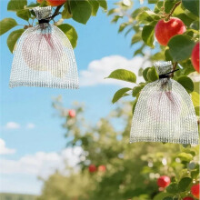 Pflanzen-Maschenbeutel - Edelstahl-Fruchtschützer, Drahtkörbe für Pflanzenwurzeln für Gärten, Terrassen, Bauernhöfe
