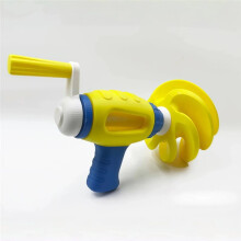 Juguete de de Manivela de Perforadora Brillante Amarilla en Forma de Cono, Artefacto de Excavación de en Espiral para Padres e Hijos,