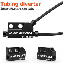 ATWEINA Asiento de Conversión de Freno Hidráulico de un Vehículo Eléctrico Todoterreno de Aleación de Aluminio de A Dos Piezas de Actualización