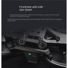 Para Avata 2 Proteção Completa, Anel de Bumper Anticolisão de 360, Protetor de Gimbal, Chassi e Tampa Superior, Armadura Completa para Drone