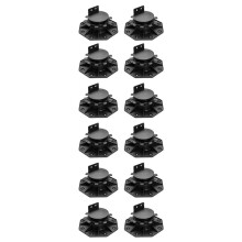 Set da 12 Supporti Regolabili per Deck, 1.18"-2.36" (30-60 mm), per Strutture di Travi 2x4 & 2x6