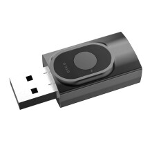 Transceptor de Áudio USB 6.0 Cabo de Áudio de 3,5mm Adaptador de Chamada para Carro TV Alto-Falante PC Fones de Ouvido Estéreo em Casa