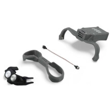 För för 5 Pro Nattflyg Ljus Tillbehör, Dubbel Lampa Gimbal-Följ LED Strålkastare, 700-1000LM, Dubbel Ljusversion