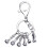 Chess Keychain for Purse Tote Handbag 1 Piece 1