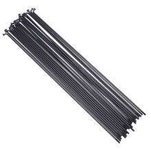 300mm 12 Gauge Bicycle Spokes 45 High Carbon Steel Black Universal Bike Wheel Spokes Heavy Duty High Tensile Spokes