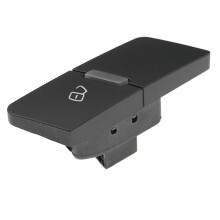 Bouton de Verrouillage Central de Voiture 4F1962107 pour Porte Avant Gauche Haute Sensibilité, Facile à Installer, en ABS Durable pour A6L 05-08