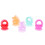 Silicone Double Flared Ear Gauge Expander 14mm 10 Pcs 6