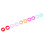 Silicone Double Flared Ear Gauge Expander 14mm 10 Pcs 7