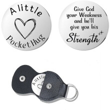 Pocket Hug Token Inspirational Gift for Women and Men