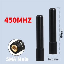LORA Module Antenne SMA Mannelijke Korte Antenne Omnidirectioneel Hoge Versterking Korte Antenne voor Meshtastic LoRaWan Systeem 450MHz
