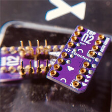 New Dual Op Amp Dual Turn Dual Adapter Board Direct Plug, 30u Copper Gold-Plated Syringe