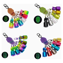 Zestaw Ochronny na Przynęty 24 Szt. L Squid Jig Bait Protector Kit Webfoot Octopus Egi Hooks Cover Cuttlefish Umbrella Lure Cap