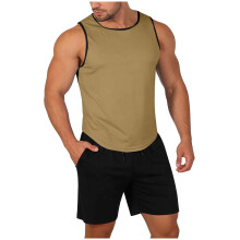 Men's Swim Set Sleeveless Tank Top and Shorts