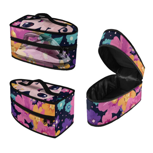 Floral Handheld Garment Steamer Case Polyester Travel