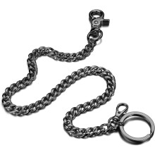Wallet Chain for Men and Women 17 Inch with Lobster Clasp
