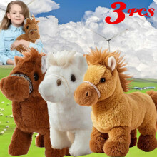 Nicoo Realistic Robot Pony with Walking Barking and Tail