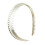 Women's Plastic Headbands with Teeth Comb for Secure Wear 1