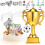 Football Cake Topper Plastic Assorted Colors 1 Piece 1