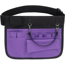 Multi Pocket Nurse Fanny Pack,Waist Bag Adjustable with Belt Strap (Tools Not Included) for Supplies,Nursing Belt Bag