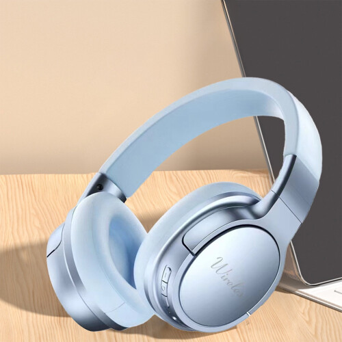 Wireless Bluetooth Over-Ear ANC Headphones with Microphone