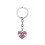 Crystal Heart Pendant Keychain for Mom 1