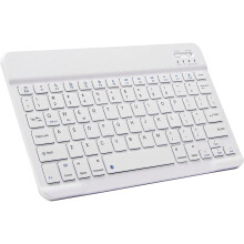 (As show, One size) Bluetooth Keyboard, Ultra-slim Rechargeable Wireless Bluetooth Keyboard Compatible With Ios