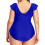 Women's Wrap Front One Piece Swimsuit with Tummy Control 4