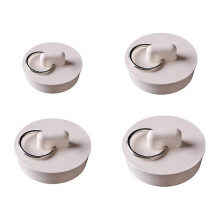 (As show, One size) Pieces Rubber Sink Plugs with Hanging Ring Kitchen Drain Plugs Sink Plugs Bath Plugs for Kitchen, Bathroom, Tub, Washbasin, Sink