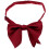 Men's Pre-Tied Red Bow Tie Polyester 1 Pack 1