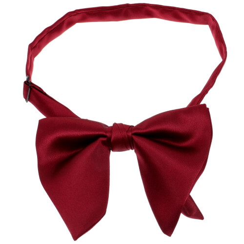 Men's Pre-Tied Red Bow Tie Polyester 1 Pack