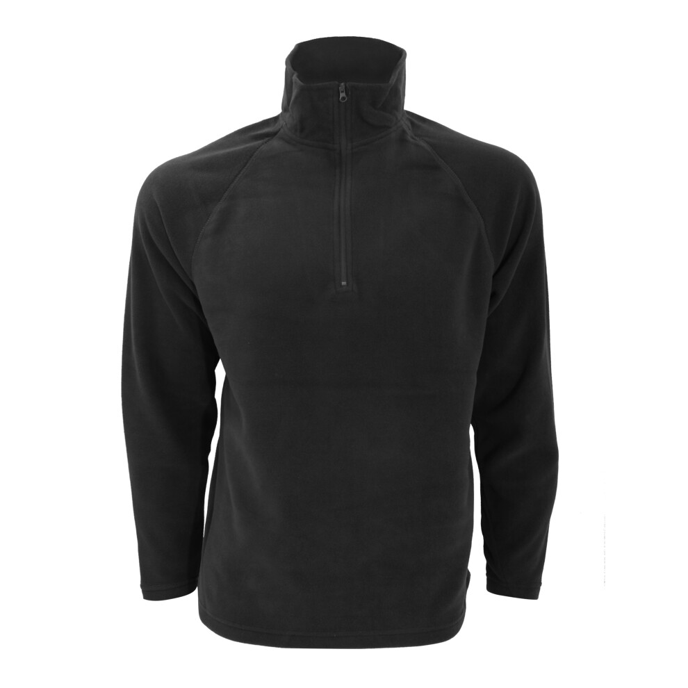 Result (Xs, Black) Mens Core Micron Anti-Pill Fleece Top