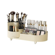 (As show, One size) Obrotowy organizer do makijażu kompatybilny z organizerem na kosmetyki Vanity, kompatybilny z uchwytem