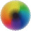 Puzzle da 1000 pezzi Puzzle rotondo Puzzle creativo con gradiente arcobaleno Puzzle difficile Puzzle 1